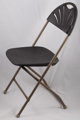 Black Millennia Folding Chair